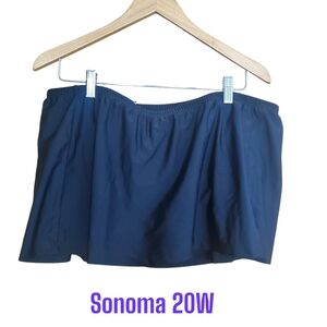 Somona plus size swim skirt 20W black